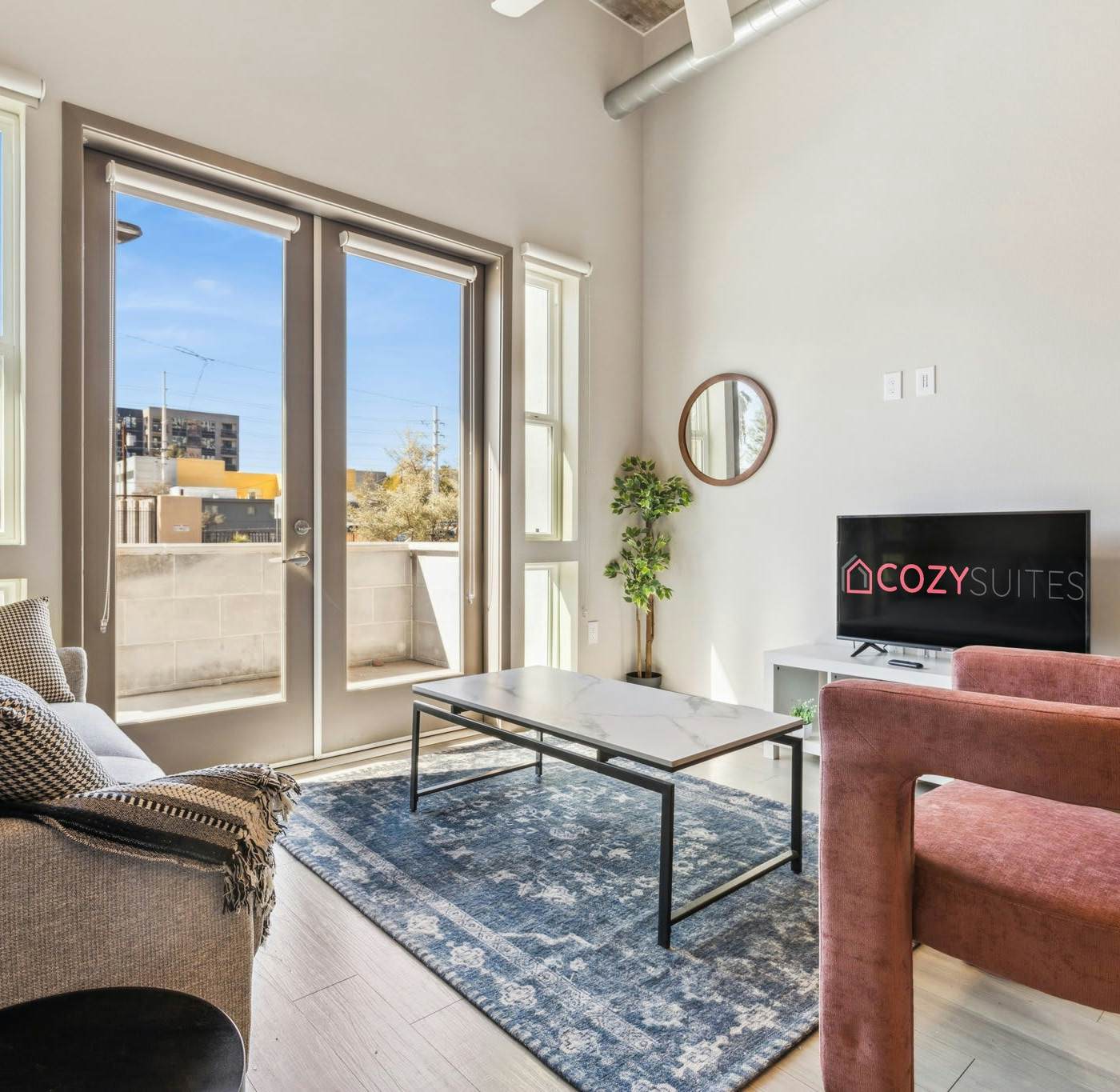 CozySuites PHX RORO Gym, Pets, Parking! 2BR