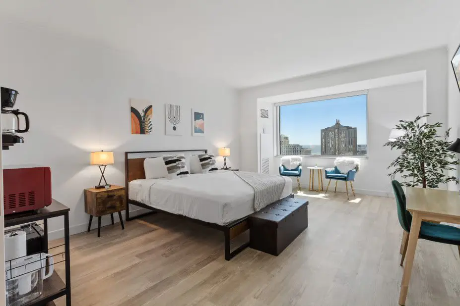 Boardwalk King Bed Retreats by CozySuites 