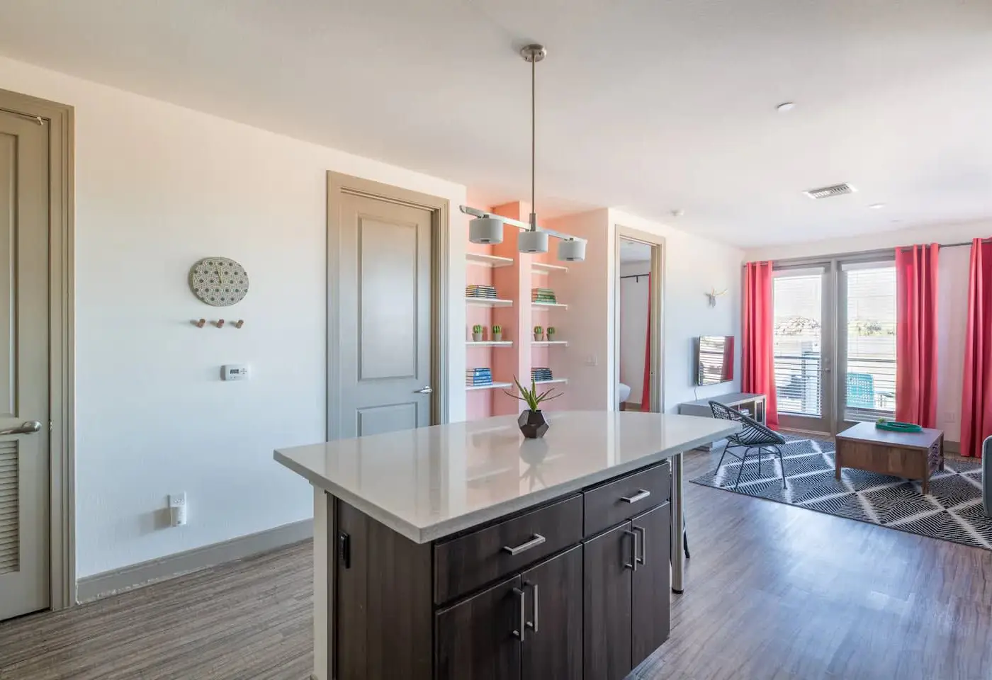 Modern Town Lake waterfront CozySuites in paradise