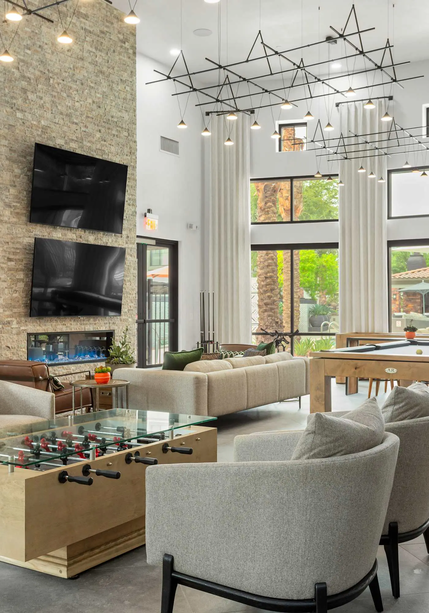 CozySuites Glendale stadium area and pool