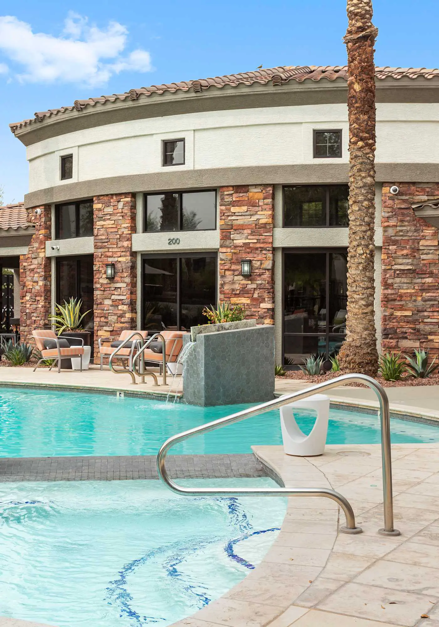 CozySuites Glendale stadium area and pool