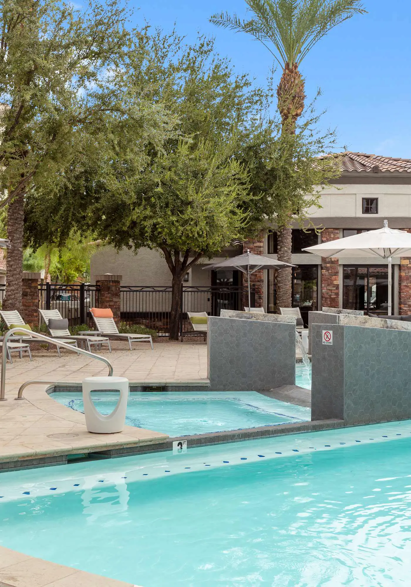 CozySuites Glendale stadium area and pool