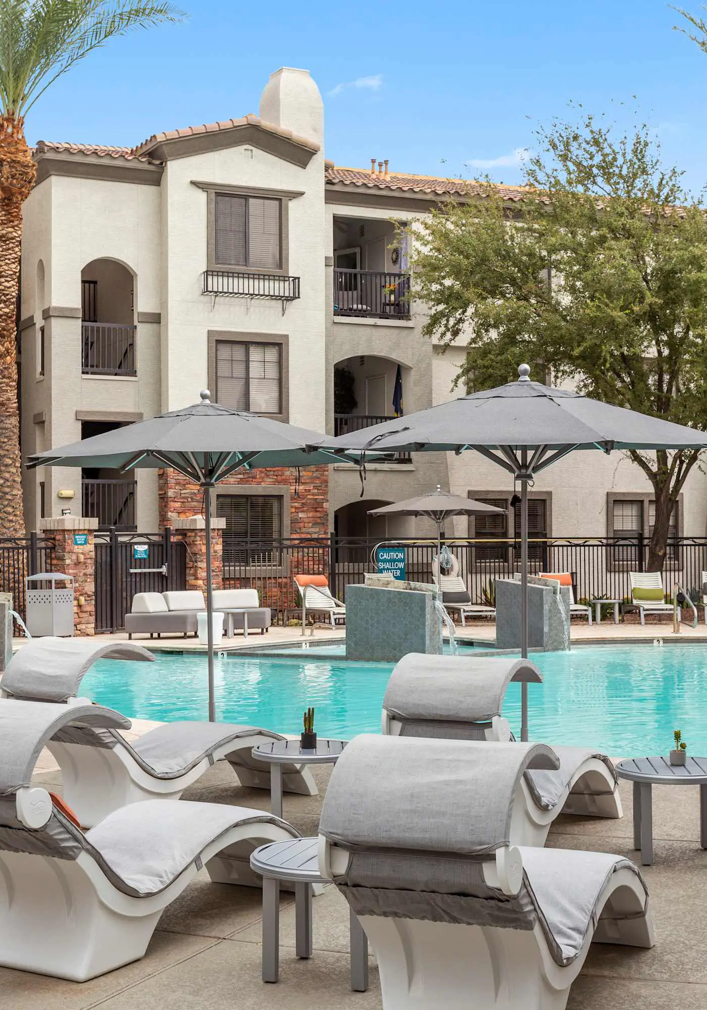 CozySuites Glendale stadium area and pool