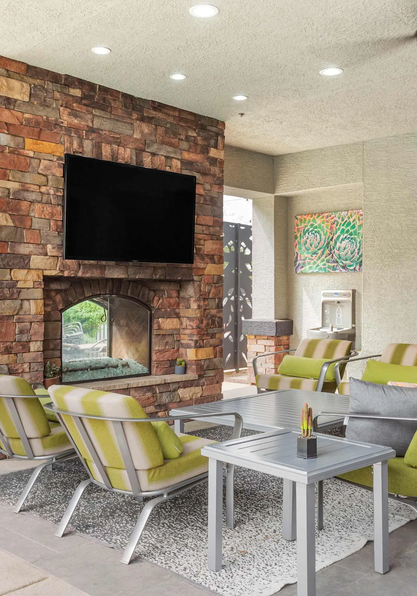 CozySuites Glendale stadium area and pool