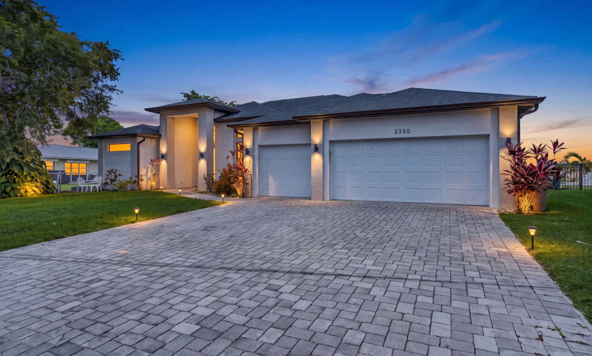 Spacious Waterfront Home in Cape Coral with Private Boat Slip and Hot Tub