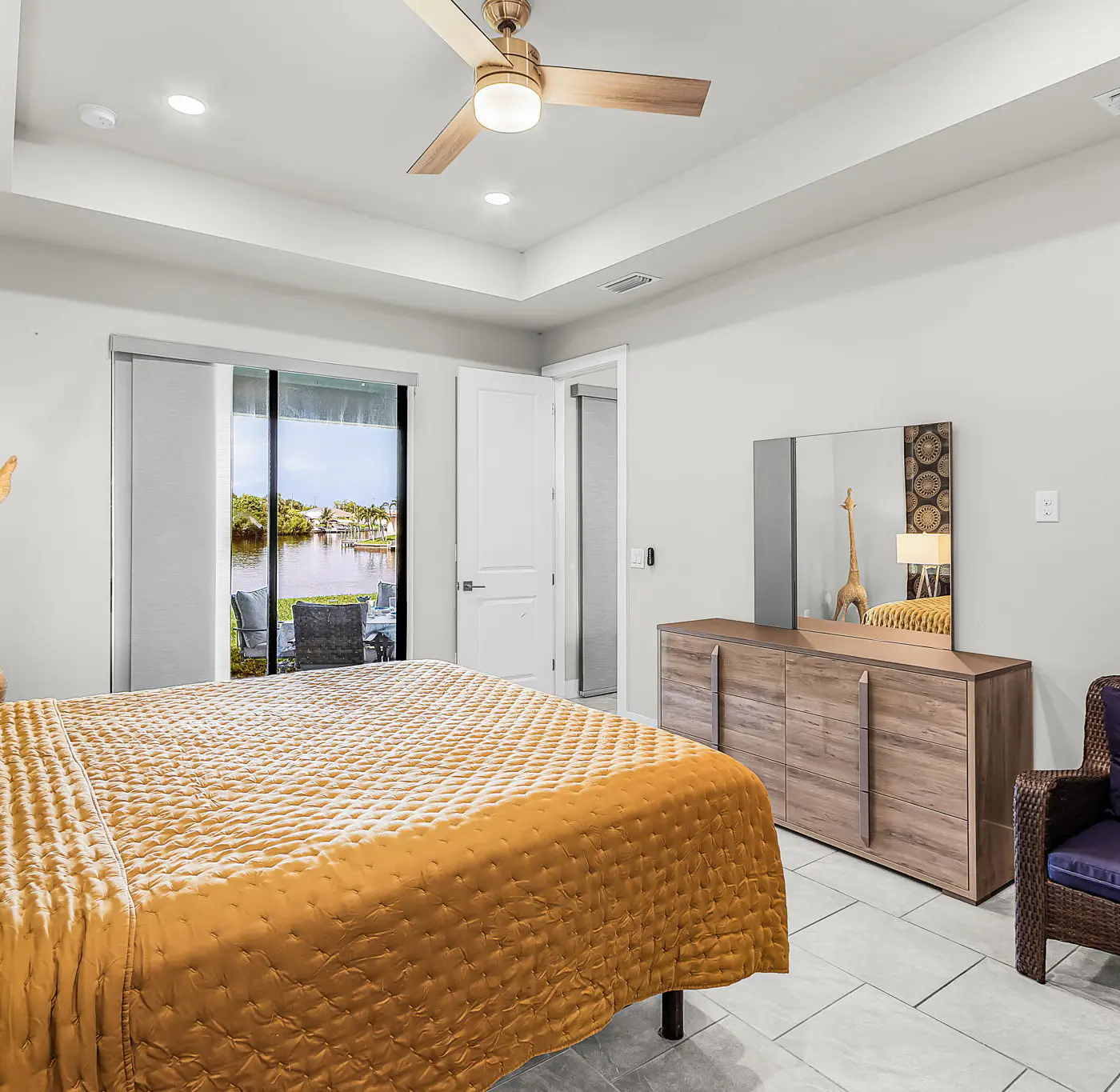 Spacious Waterfront Home in Cape Coral with Private Boat Slip and Hot Tub