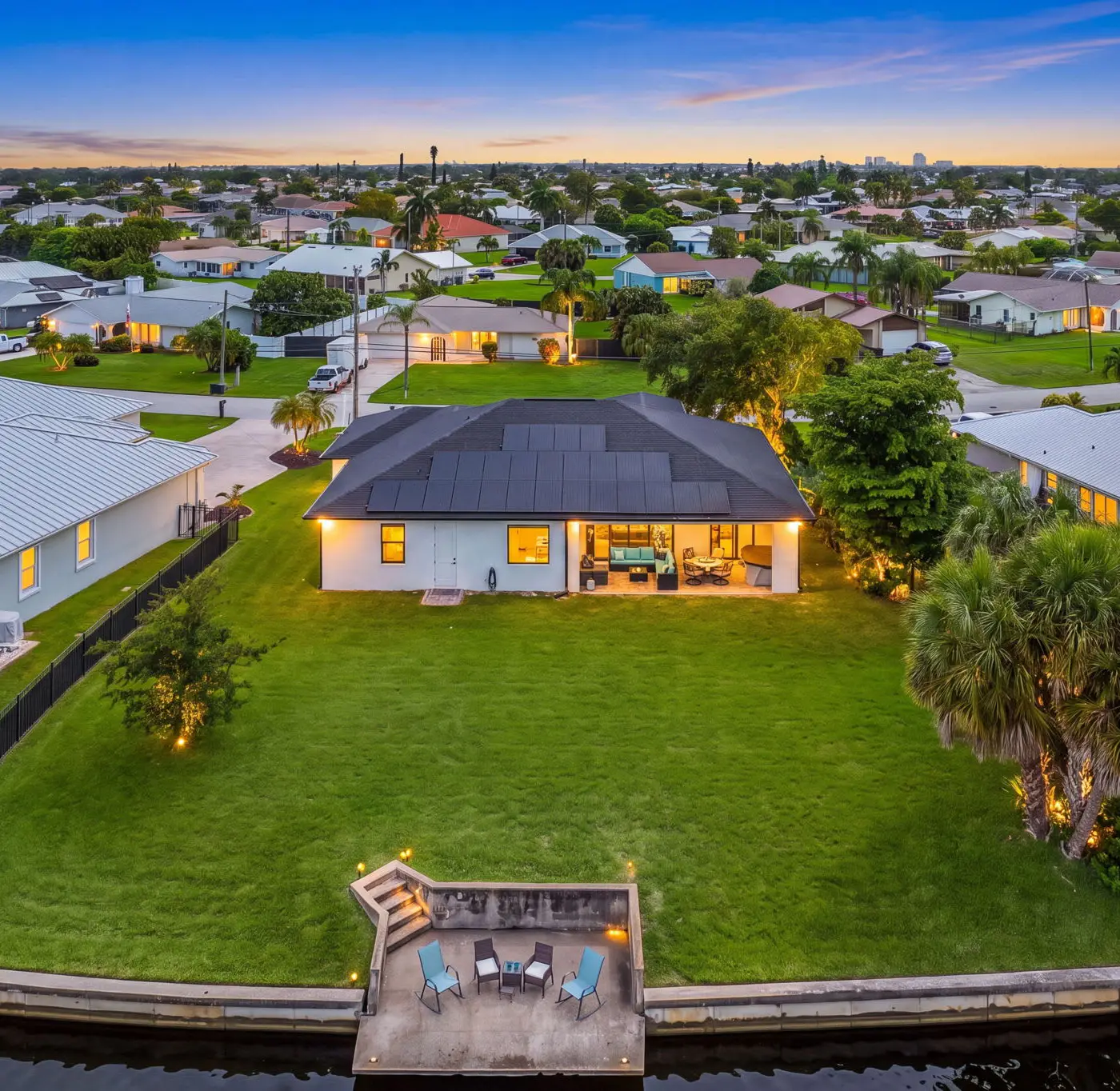 Spacious Waterfront Home in Cape Coral with Private Boat Slip and Hot Tub