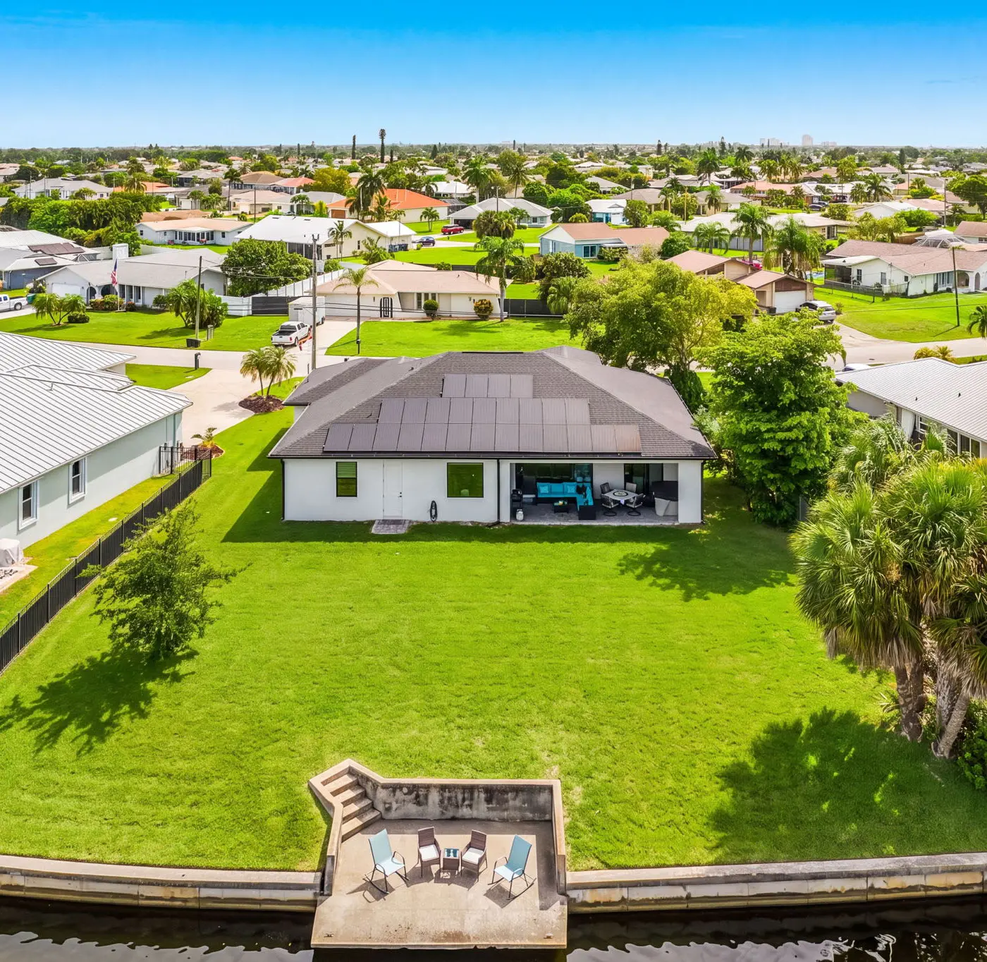 Spacious Waterfront Home in Cape Coral with Private Boat Slip and Hot Tub