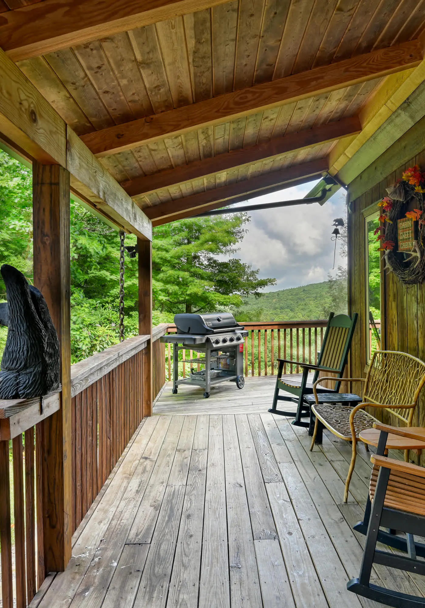 Charming 1BR Cabin - HOT TUB - Mountain View