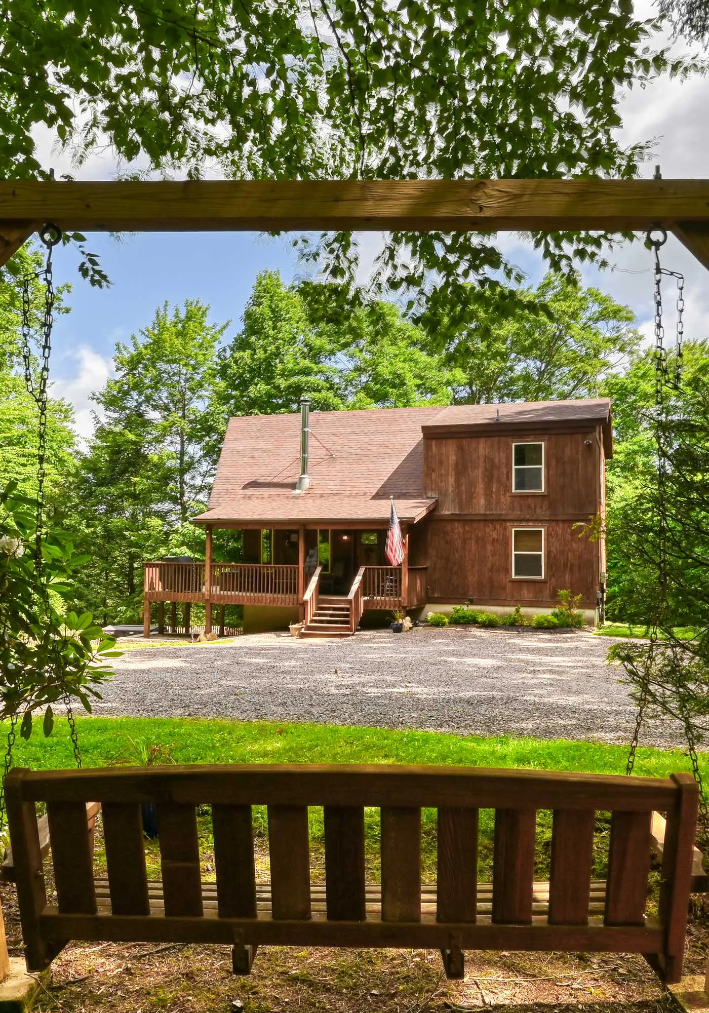 Charming 1BR Cabin - HOT TUB - Mountain View
