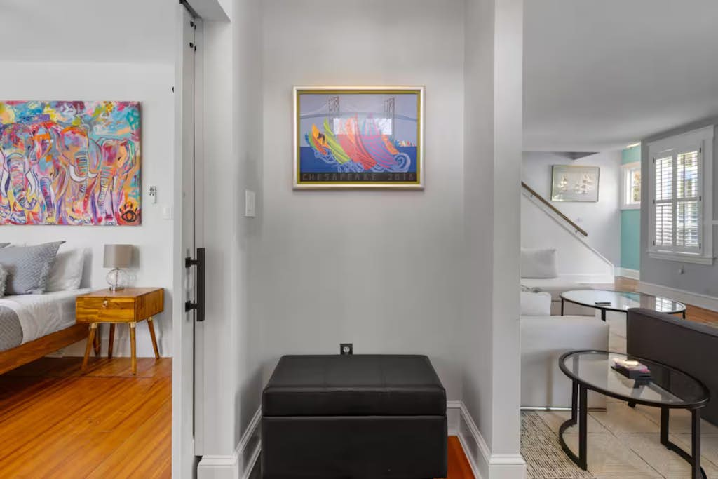 Welcome to Robin's Nest a downtown Annapolis Retreat Newly Renovated Primary Suite Walk Everywhere