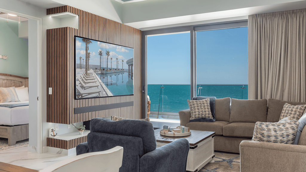 R804 Encantame Soleil 3BR Ocean View Condo with Modern Kitchen and Private Balcony