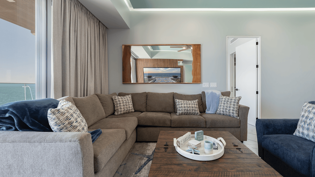R804 Encantame Soleil 3BR Ocean View Condo with Modern Kitchen and Private Balcony