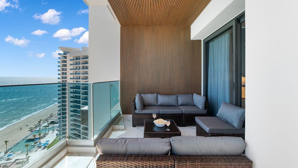 R1805 | Modern 2BR Condo with Ocean Views & Private Balcony