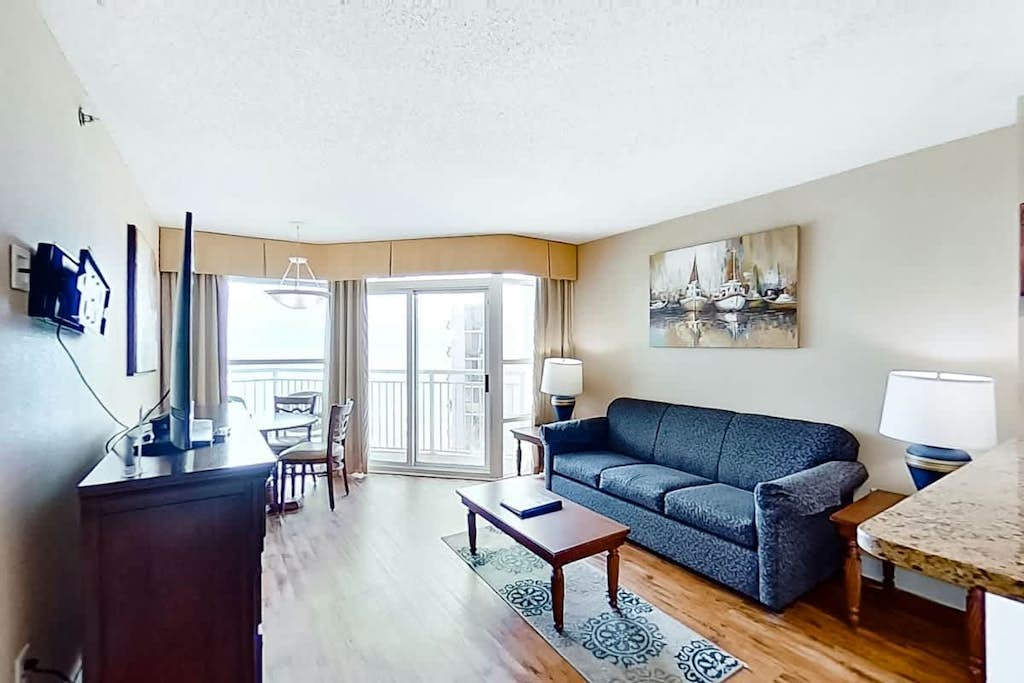 Your perfect Myrtle Beach getaway starts here! Welcome to this spacious, comfortable 1-bedroom, 1-bath condo at the Carolinian Beach Resort, offering beautiful partial ocean views from the 17th floor and everything you need for a relaxing beach vacation.