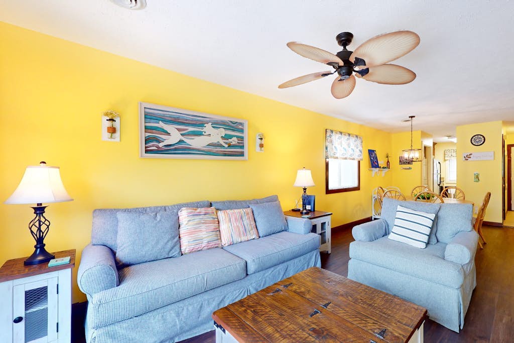 Getaway by the sea with pools, hot tub, & grilling area - scenic balcony and AC