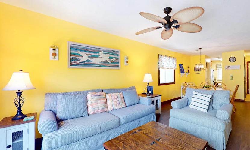 Getaway by the sea with pools, hot tub, & grilling area - scenic balcony and AC