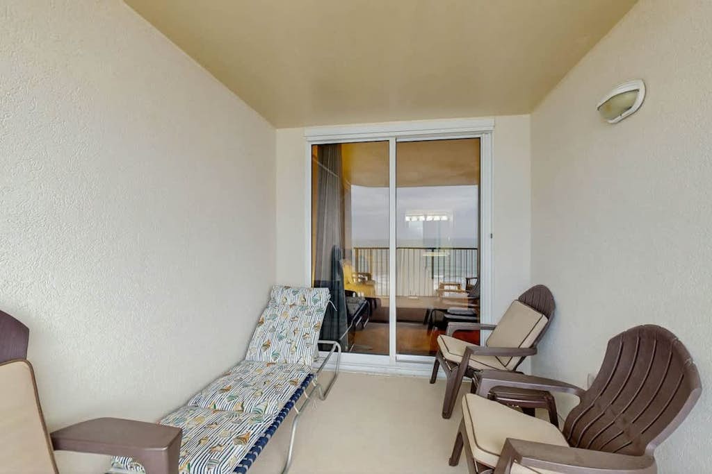 Oceanfront condo with private balcony, indoor pool & direct beach access