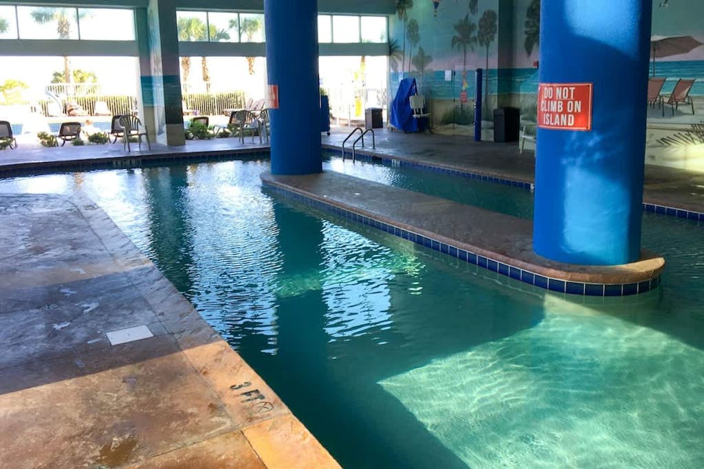 Ocean view condo at Dunes Village with pools, waterpark, hot tub, & WiFi