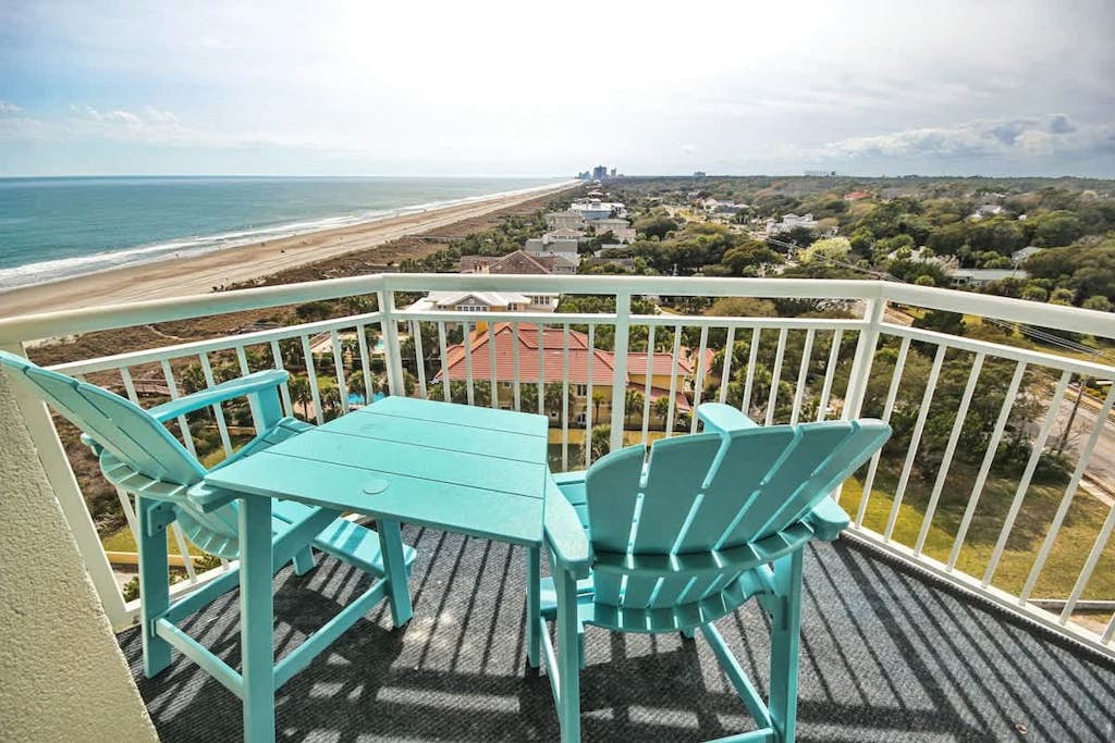 Ocean view condo at Dunes Village with pools, waterpark, hot tub, & WiFi