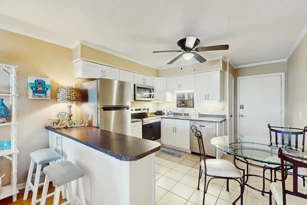 Second floor condo with ocean & pool views, centrally located
