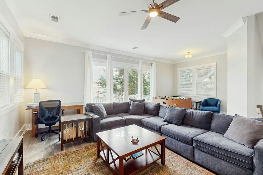 Luxury beach house with elevator, walk to beach location, and garage parking