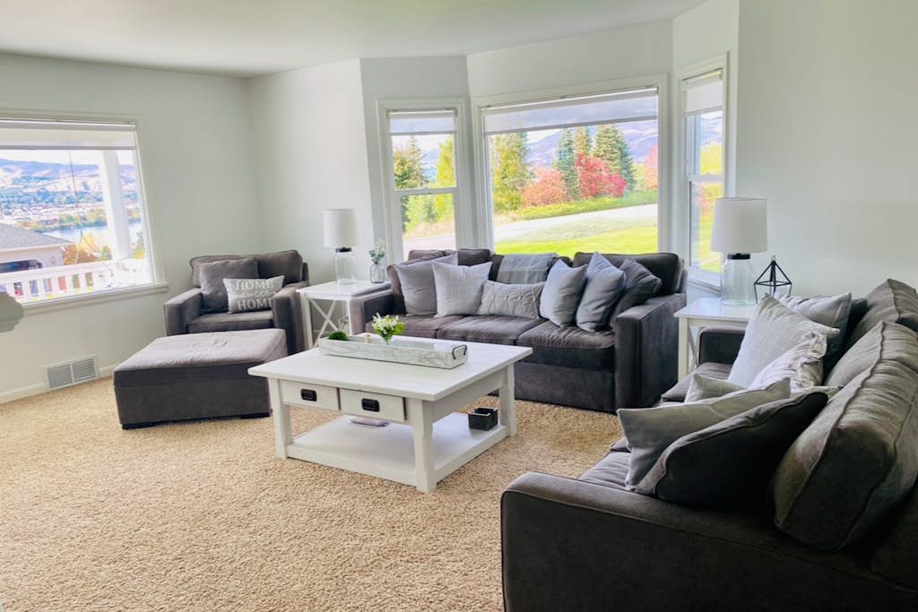 Family-friendly home with a private heated pool, hot tub and gas grill