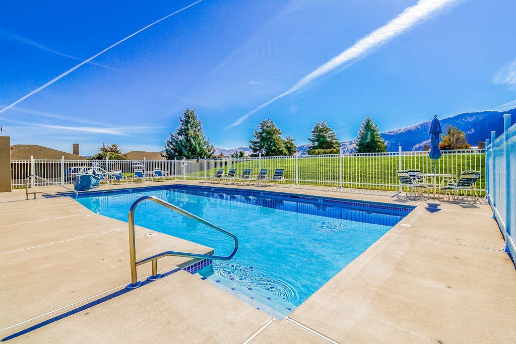 Lake view home w/ resort amenities like pools, tennis & more