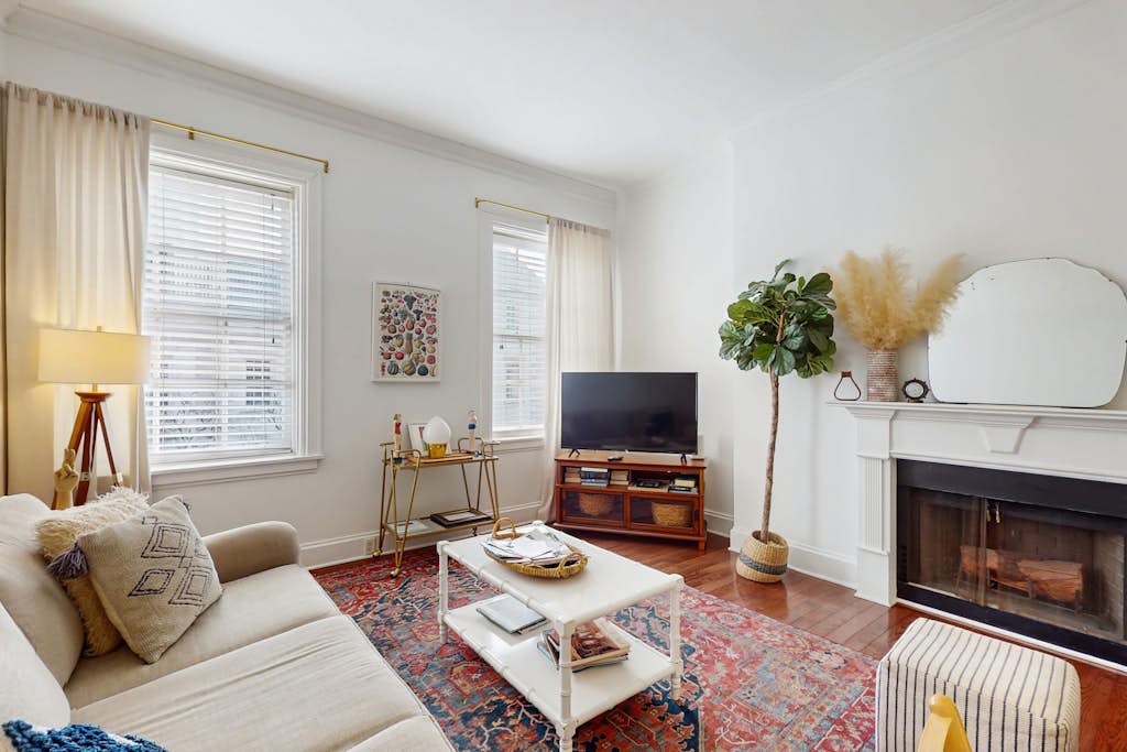 Charming, historic condo w/ a full kitchen, free WiFi, & central A/C