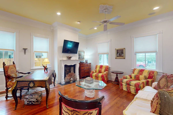 Designer home in Historic District with upscale kitchen