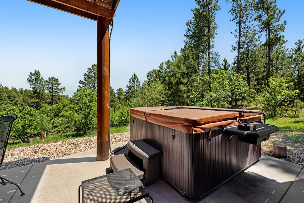 3-story home with private hot tub, wood fireplace, gas grill, and washer/dryer