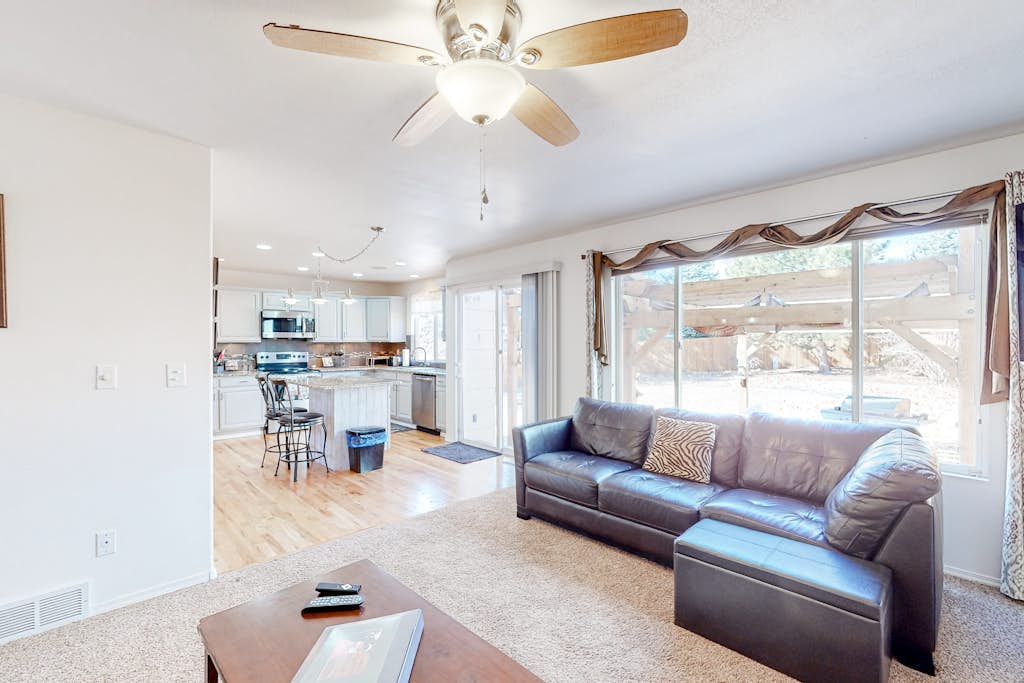 Spacious dog-friendly home with huge fenced yard, grill, & W/D - great location