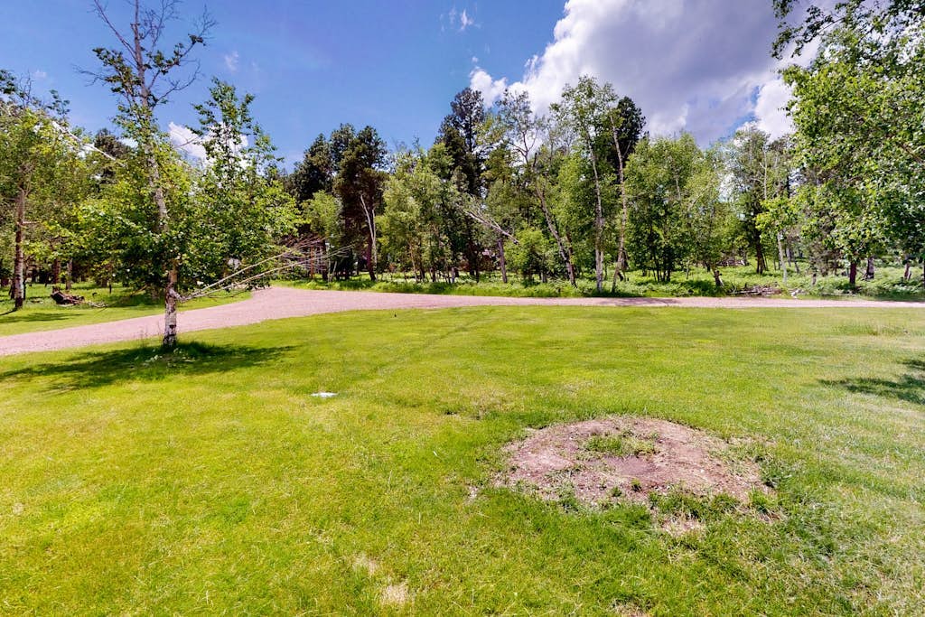 Dog-friendly log cabin with amazing views, fireplace, grill - close to Deadwood
