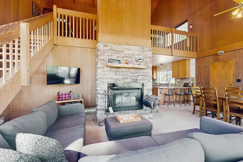 Cozy Cabin w/ Loft, Deck, WiFi, & Private W/D