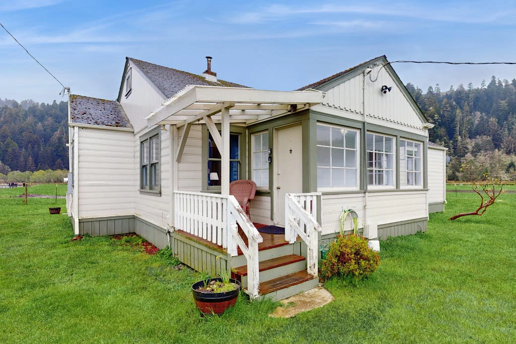 Redwood Farmhouse in the Orick Valley