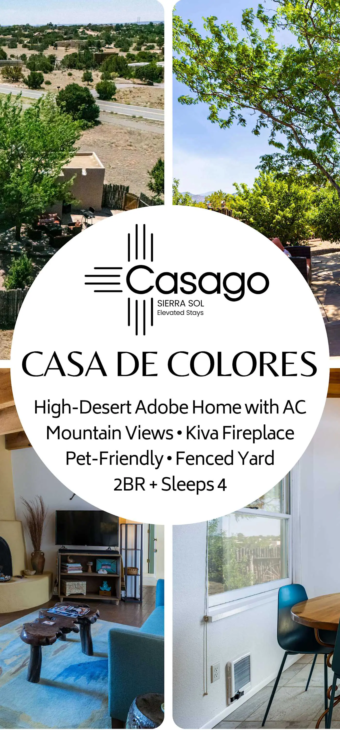 Casa de Colores - Adobe Retreat, Dog-Friendly, AC
