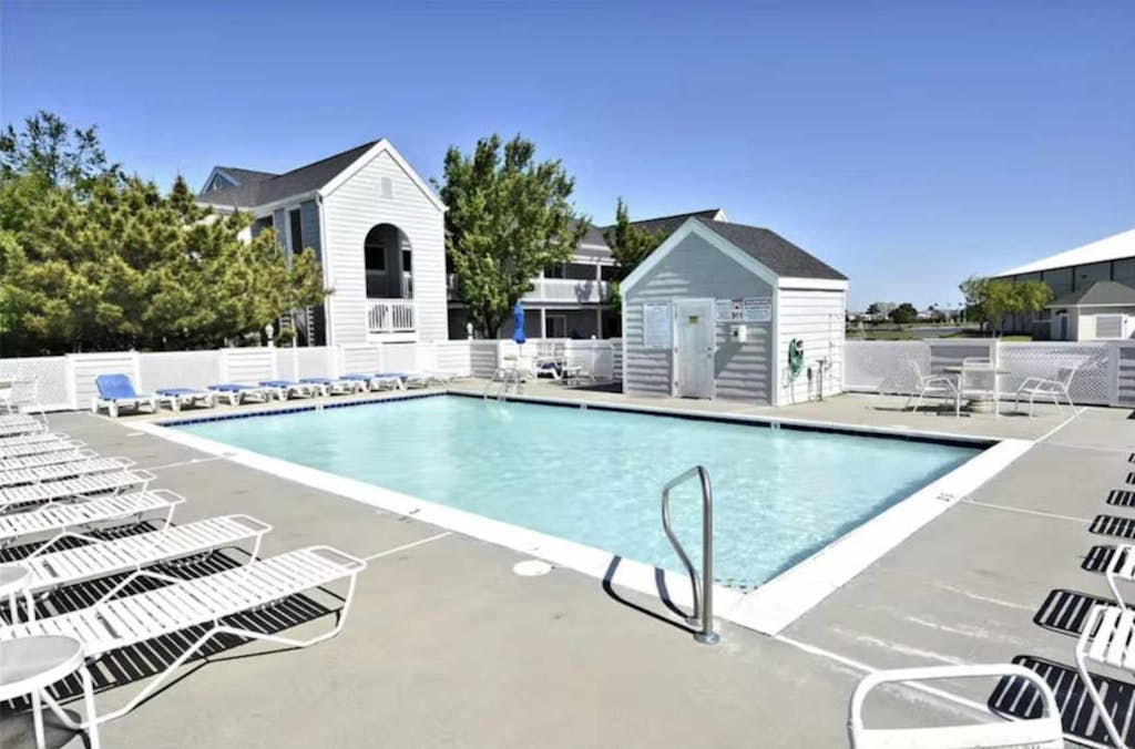 Flip-flops on, stress off—first-floor condo with pool days, patio hangs, and beach walks
