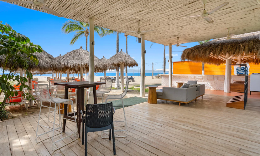 New Home 1BR condo in La Cruz with AC, pool, WiFi, balcony, and full kitchen.